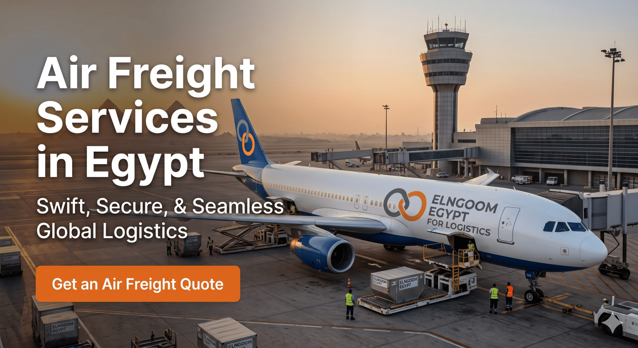 Air Freight Services in Egypt cargo operations at Cairo airport
